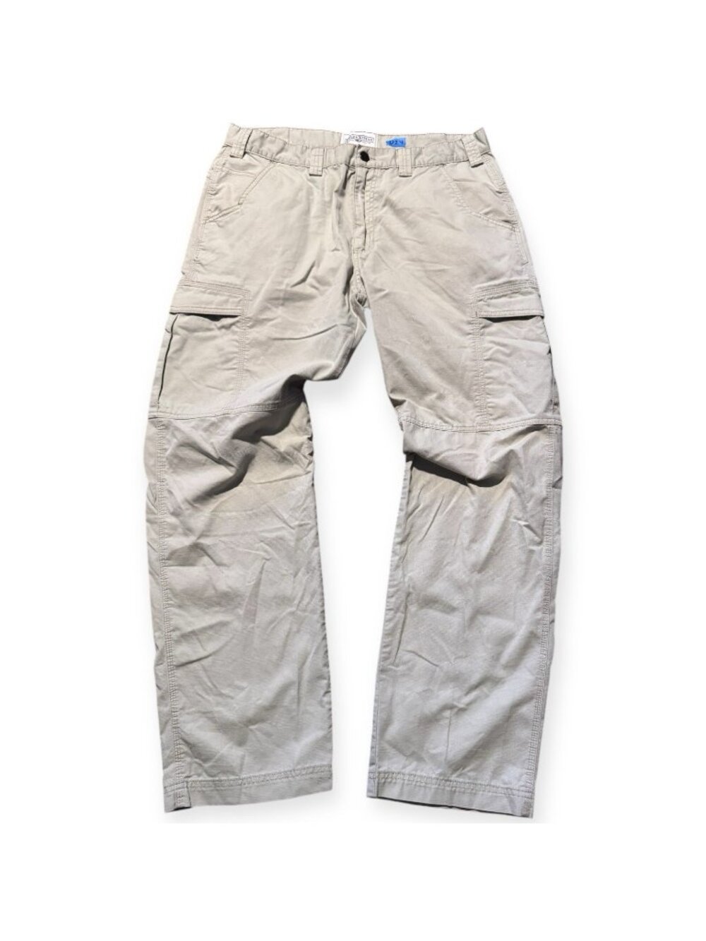 Field & Stream Original Outfitter Mens Size 34/32 Khaki Cargo Pants Outdoors Bei